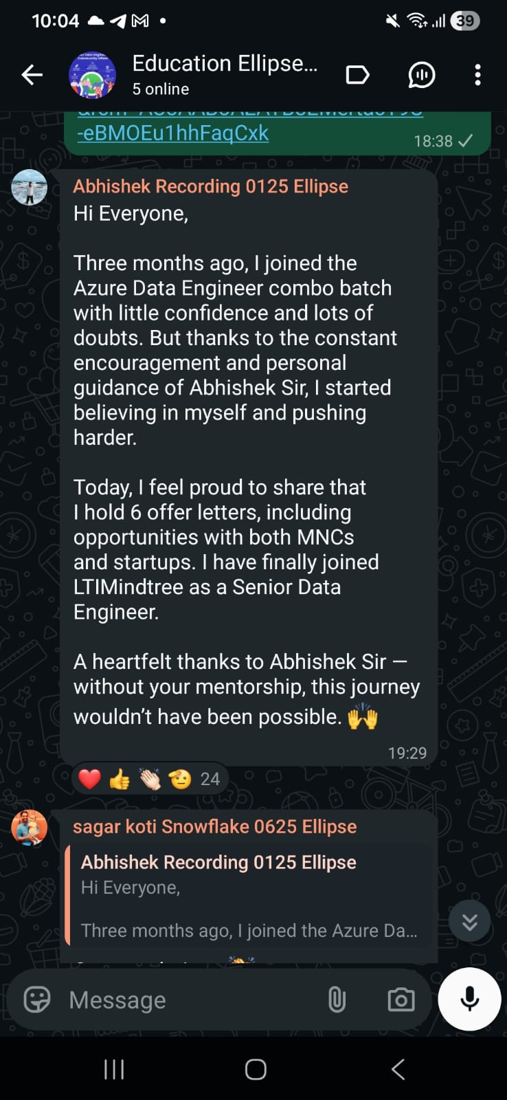 Offer letter proof 10